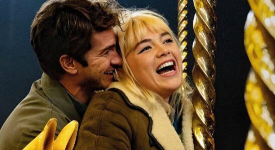 Le nouveau film d'Andrew Garfield et Florence Pugh vient de donner naissance au mème le plus maudit que vous ayez jamais vu