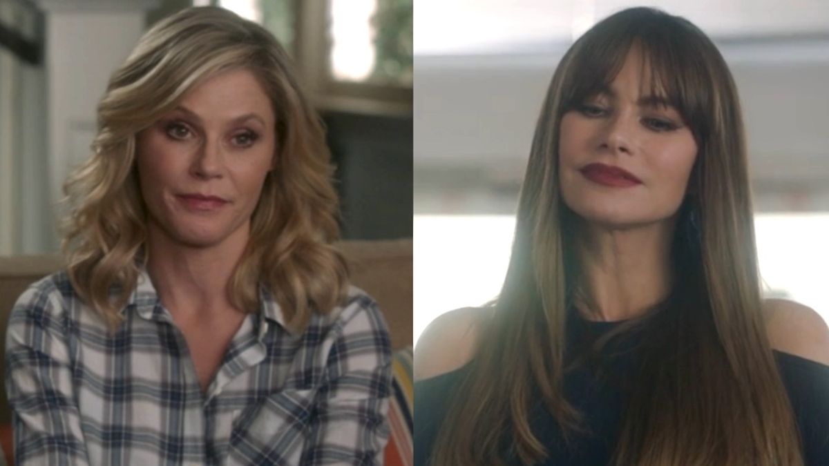 Julie Bowen and Sofia Vergara in Modern Family