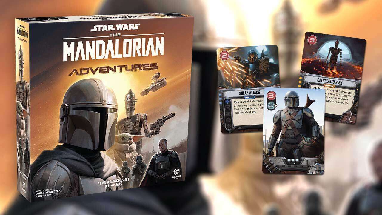 The Mandalorian a été adapté en jeu de société d'aventure coopératif
