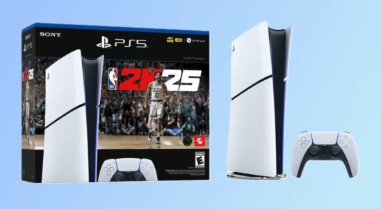 Obtenez une PS5 Slim Digital et NBA 2K25 avec cette nouvelle offre groupée