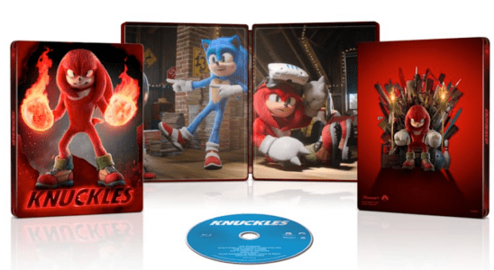 Les précommandes de l'édition Steelbook de Knuckles bénéficient d'une réduction sur Amazon avant la sortie du mois prochain