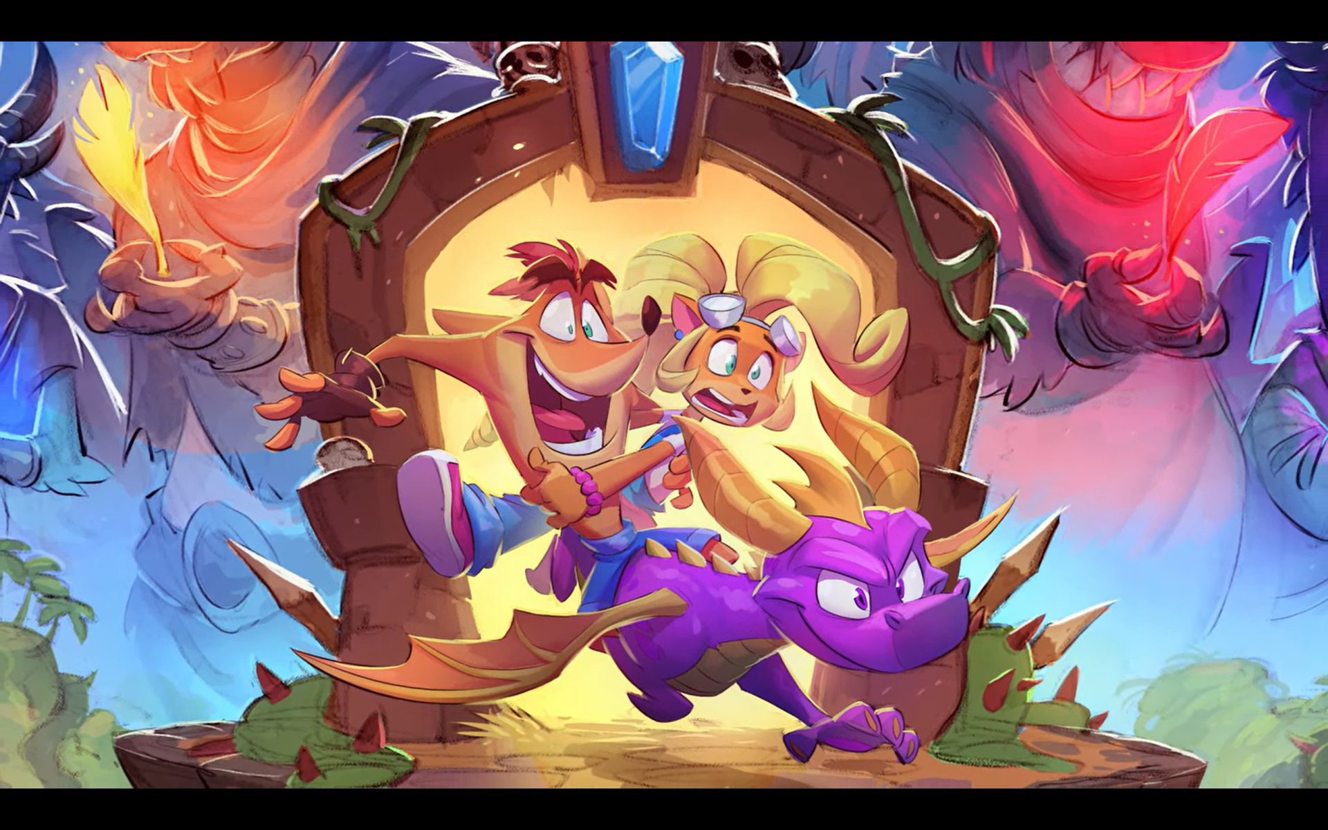 Crash Bandicoot 5 avec Spyro le Dragon annulé
