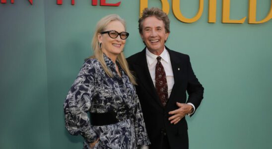 Meryl Streep and Martin Short attend the Season 4 premiere of Hulu