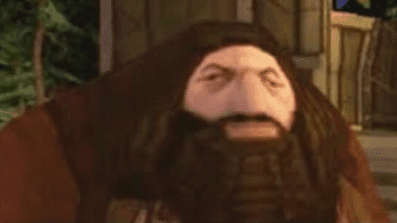 Le tristement célèbre mème Hagrid de la PS1 apparaît dans Harry Potter : Quidditch Champions
