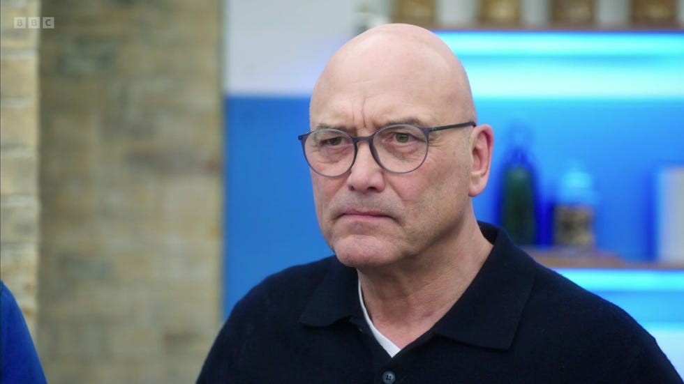 Gregg Wallace, célébrité de Masterchef 2024, a l'air inquiet