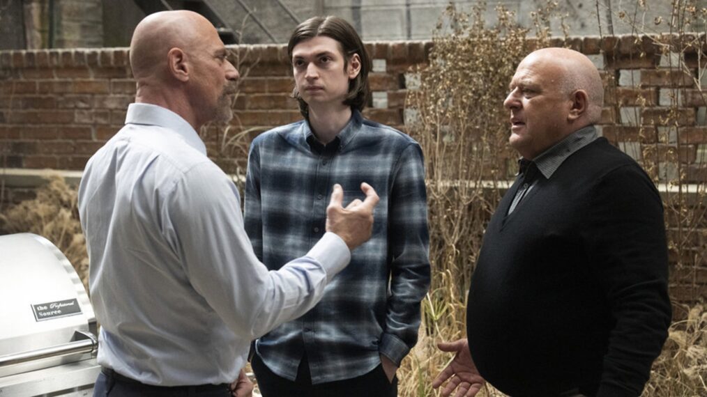 Christopher Meloni, Nicky Torchina, and Dean Norris in 