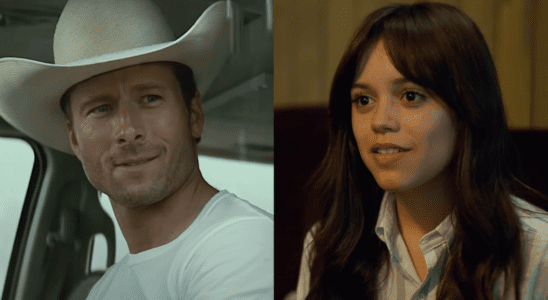 Glen Powell in Twisters/ Jenna Ortega in Miller