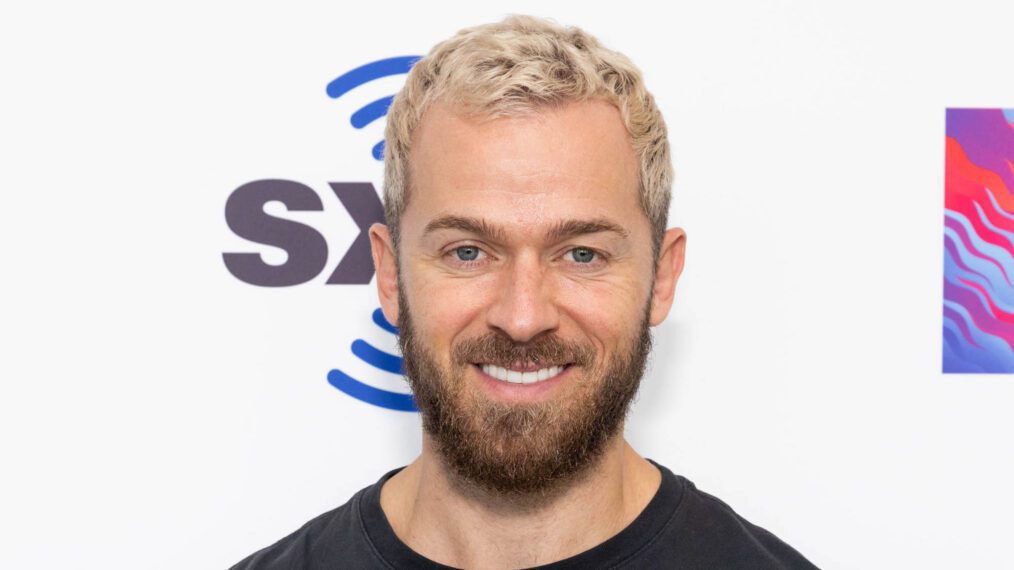 Artem Chigvintsev visits the SiriusXM studio at SiriusXM Studios on September 19, 2023 in Los Angeles, California.