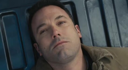 Ben Affleck contemplating the sky in