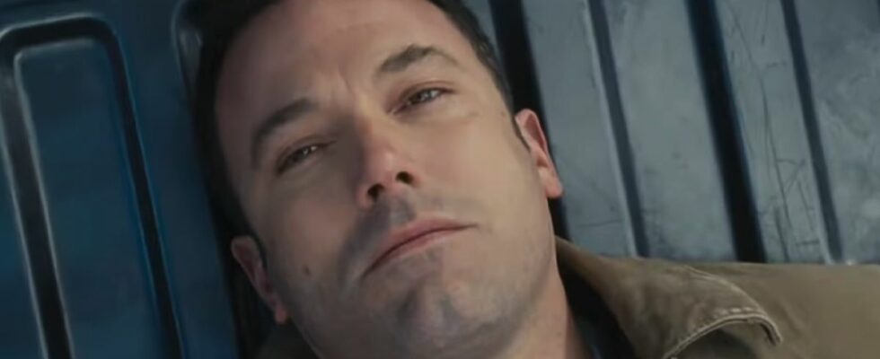 Ben Affleck contemplating the sky in