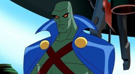 Martian Manhunter in animated Justice League series