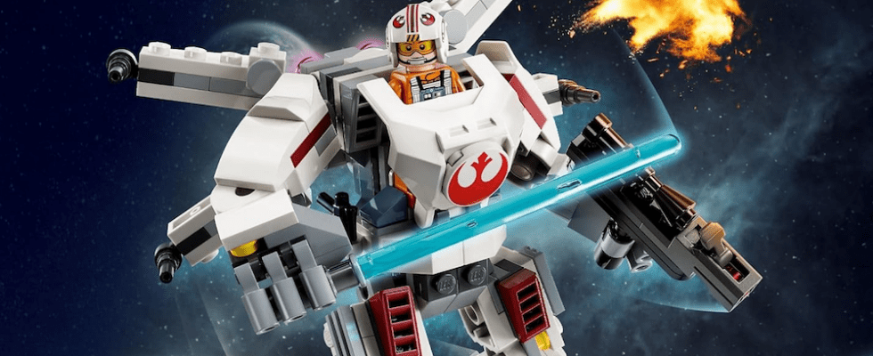 Cet ensemble Lego Star Wars à 16 $ transforme le X-Wing de Luke Skywalker en robot