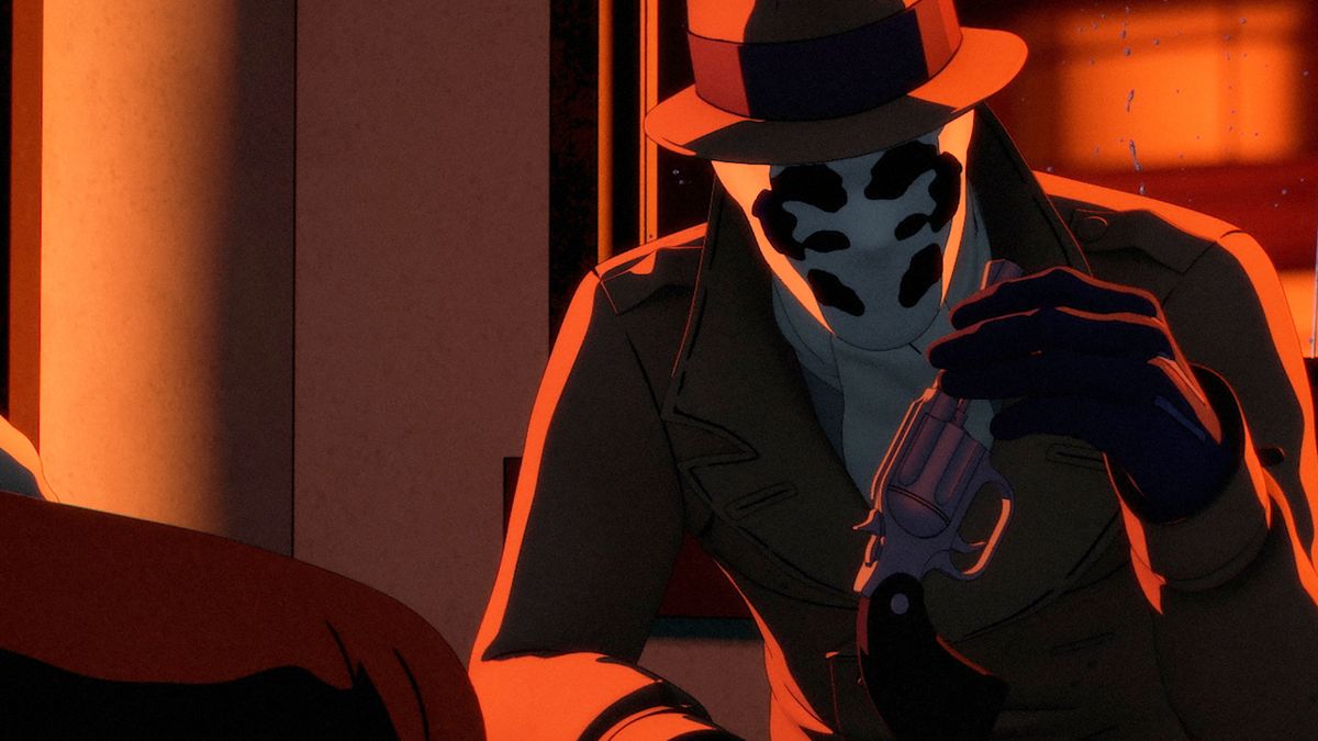 Titus Welliver as Rorschach in Watchmen: Chapter I