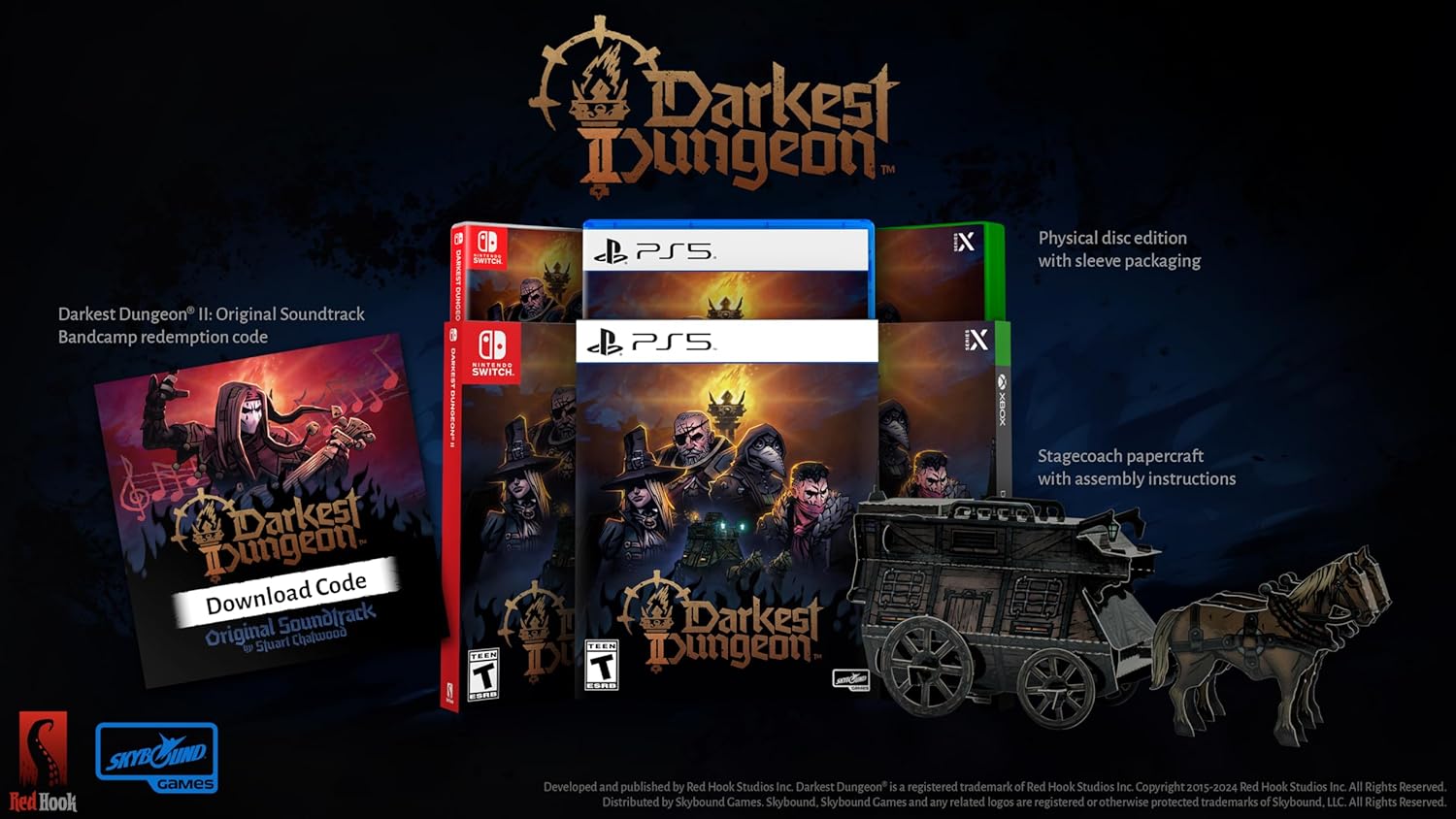 Darkest Dungeon II révèle une sortie physique sur Switch
