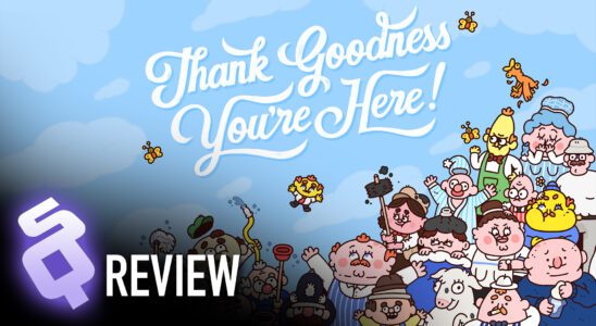 Thank Goodness You’re Here! review