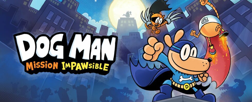 Dog Man: Mission Impawsible, un jeu de plateforme et d'aventure à défilement latéral annoncé pour PS5, Xbox Series, Switch et PC