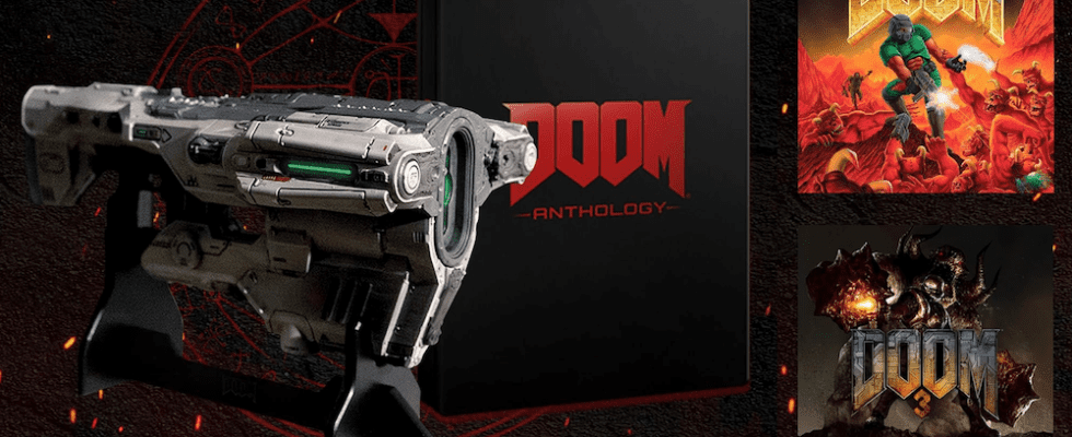 Doom Anthology dévoilé - Livré avec 6 jeux, un boîtier Steelbook et une réplique du BFG