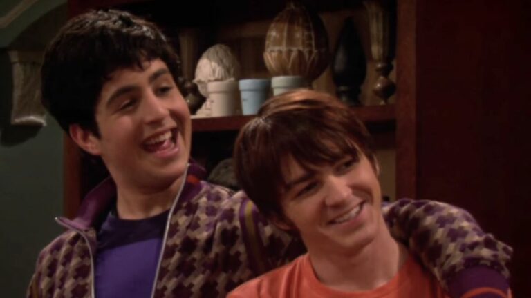 Josh Peck and Drake Bell on Drake & Josh