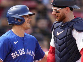 « Étrange et intéressant » : Danny Jansen parle de son passage dans l’histoire de la MLB avec les Jays et les Red Sox