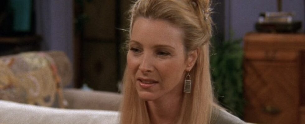 Screenshot of Phoebe talking to Joey in Rachel and Monica