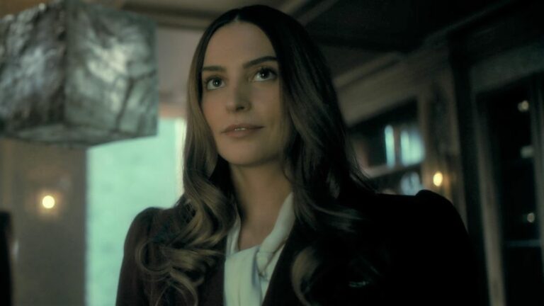 Genesis Rodriguez on The Umbrella Academy.