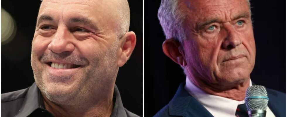 Joe Rogan fait l'éloge de Robert F. Kennedy Jr., en déclarant : « C'est le seul qui a du sens pour moi », mais il déclare plus tard qu'il ne soutenait pas le candidat à la présidentielle