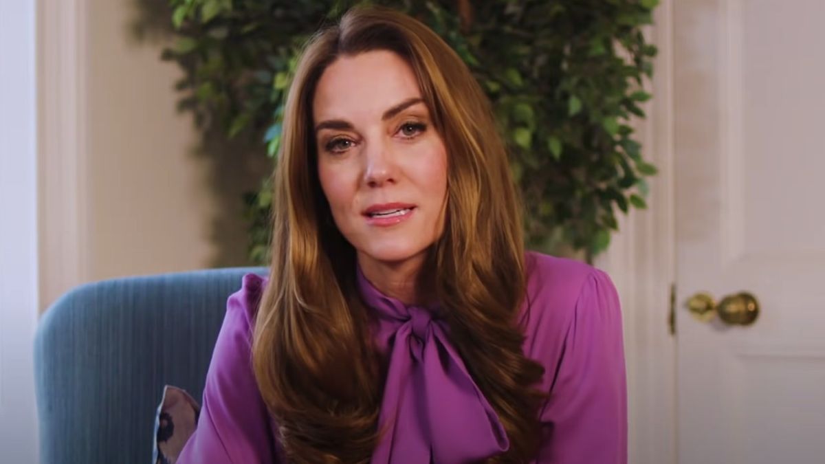 A screenshot from a Q&A Kate Middleton did on The Royal Family