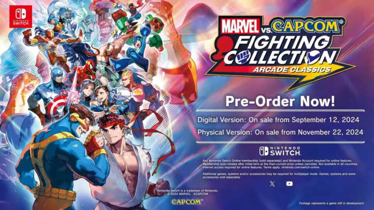 La date de sortie de Marvel Vs Capcom Fighting Collection dévoilée