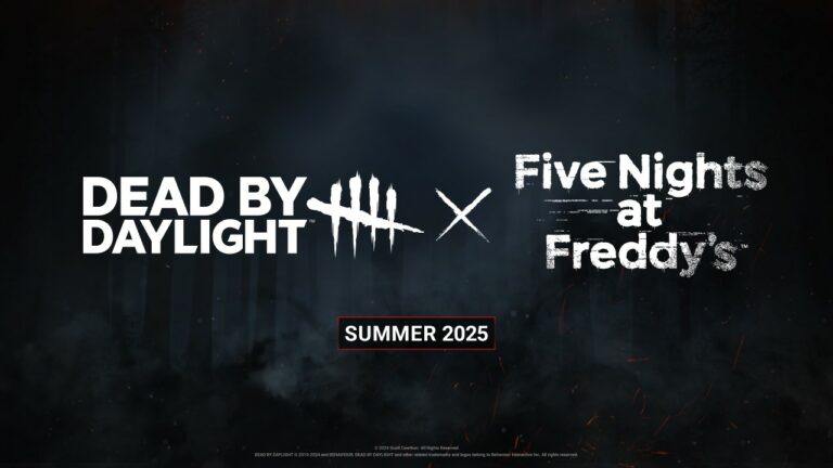 Dead By Daylight X FNAF Collaboration Key Art