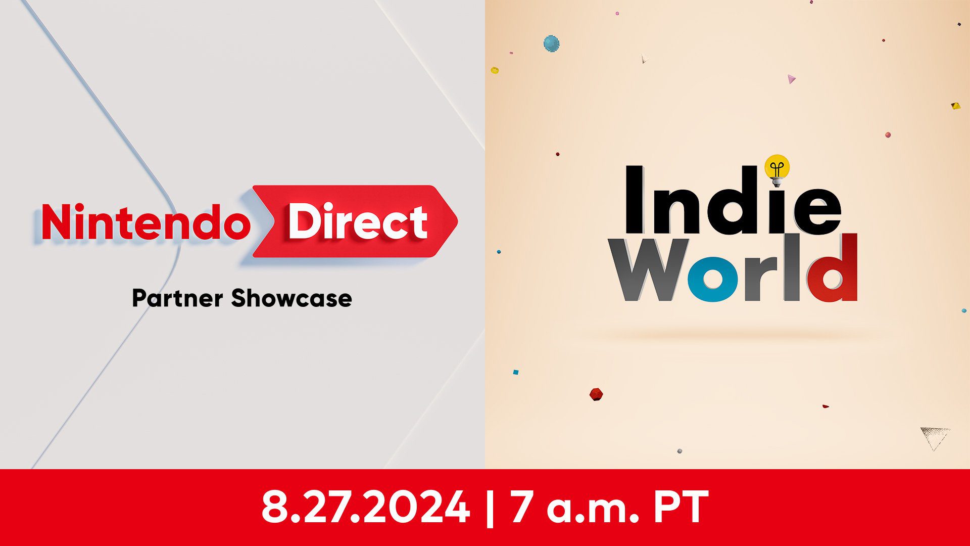 Le Nintendo Indie World Showcase et le Nintendo Direct Partner Showcase auront lieu le 27 août    
