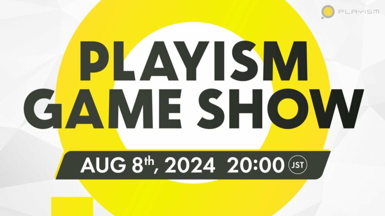 Le PLAYISM Game Show aura lieu le 8 août et proposera neuf titres à paraître au cours du second semestre 2024    
