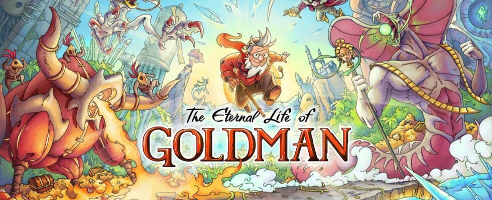 Le jeu de plateforme à défilement latéral dessiné à la main The Eternal Life of Goldman annoncé pour PS5, Xbox Series, Switch et PC