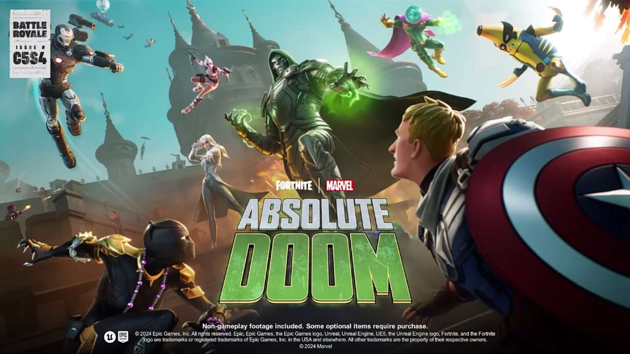 Le nouveau Battle Pass Marvel « Absolute Doom » de Fortnite dévoilé, avec War Machine et Dr. Doom
