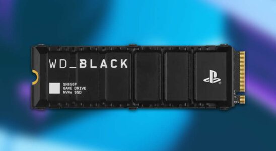 Le nouveau SSD PS5 de 8 To de Western Digital est très cher (euphémisme)