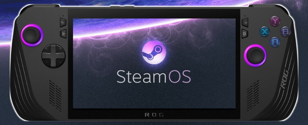 Le système d'exploitation Steam Deck arrive sur l'Asus ROG Ally, confirme Valve