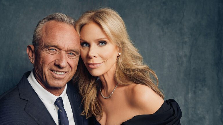 Cheryl Hines and Robert F. Kennedy Jr.