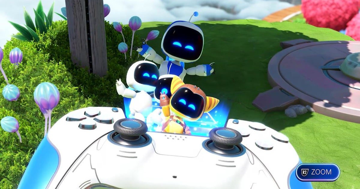 Les caméos d'Astro Bot avec des apparences « plus cartoonesques » porteront des masques, car parfois « les yeux LED ne fonctionnent tout simplement pas »
