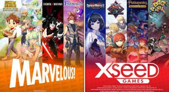 Marvelous USA et XSEED Games publieront leurs jeux sous des labels distincts sous Marvelous