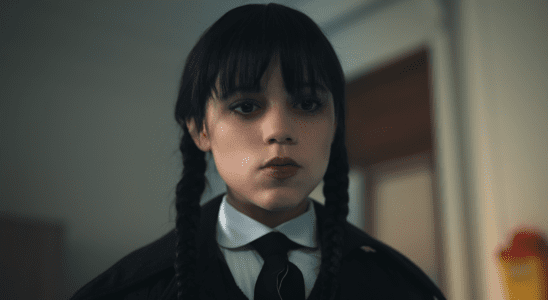 Jenna Ortega as Wednesday in Netflix series