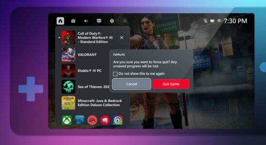 Microsoft riposte au Steam Deck avec une mise à jour de l'application Xbox