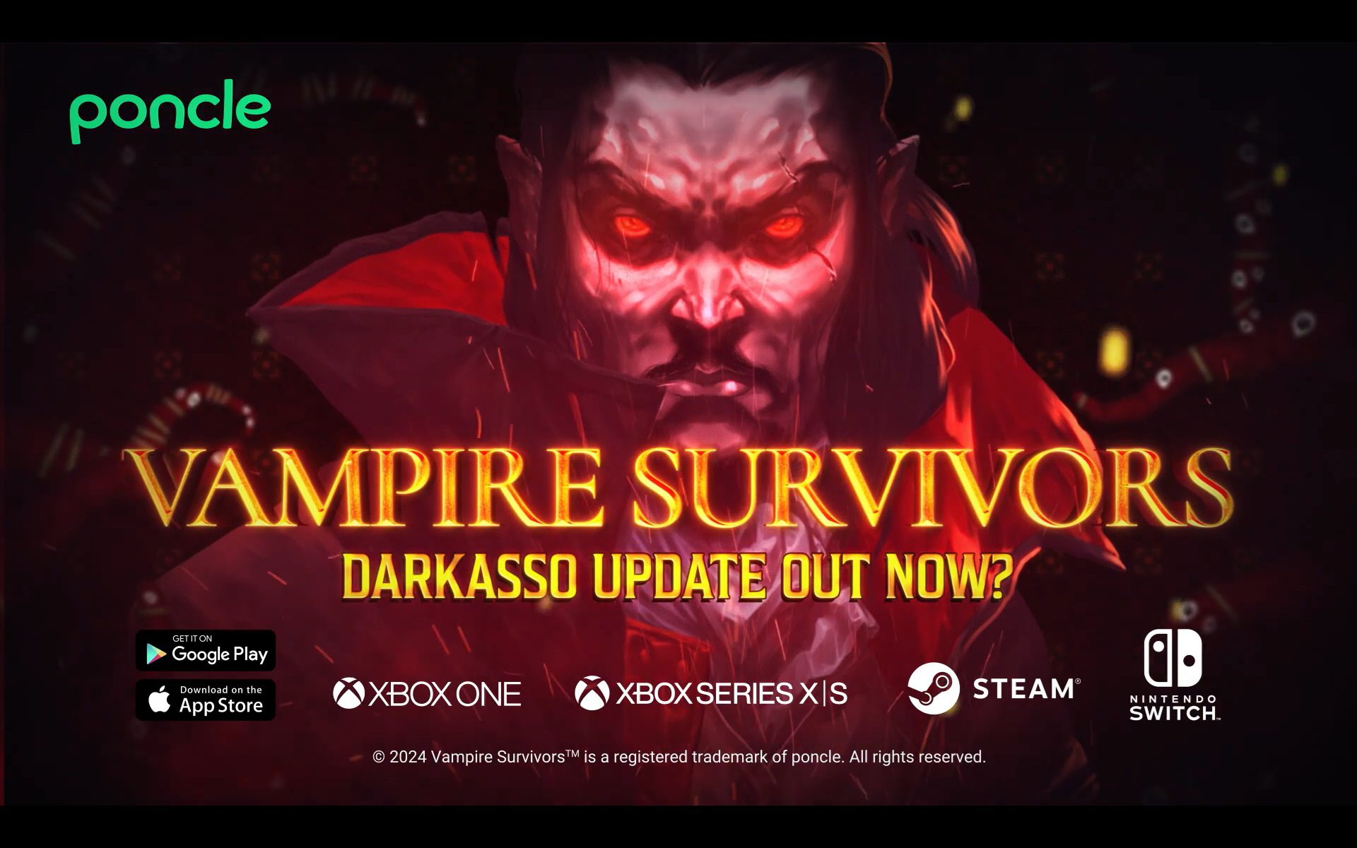 Notes de mise à jour de la version 1.11.1 de Vampire Survivors « Darkasso »
