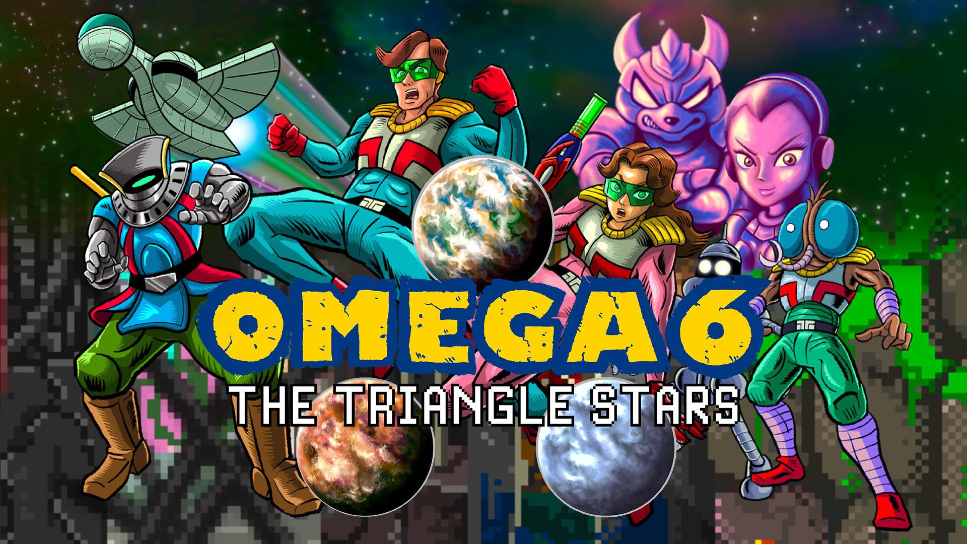 OMEGA 6: The Triangle Stars arrive en 2025 sur Switch et PC    
