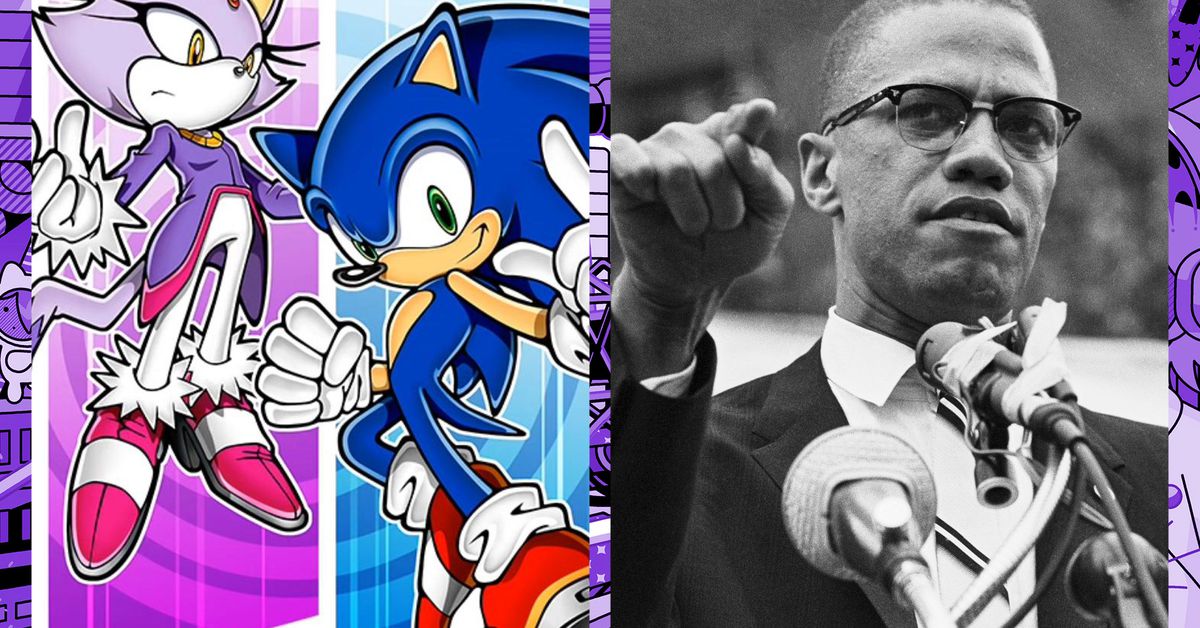 Pourquoi la voix de Malcolm X est jouée dans un jeu Sonic
