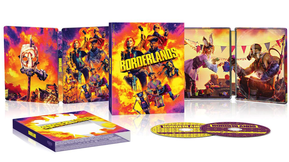 Édition Steelbook exclusive de Borderlands sur Blu-ray 4K chez Walmart