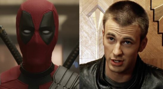 The Merc with the Mouth starring in Deadpool & Wolverine, Chris Evans as Johnny Storm in Fantastic Four (2005)