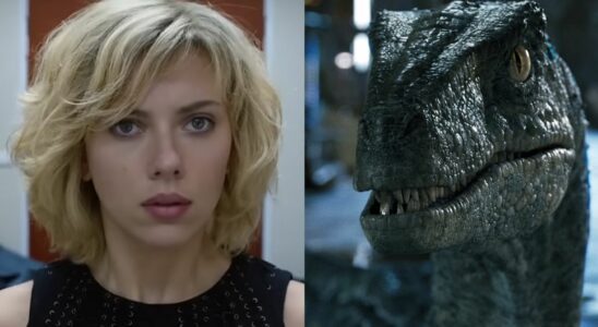 Scarjo in 2014 action thriller &quot;Lucy,&quot; A clever girl from Jurassic World.