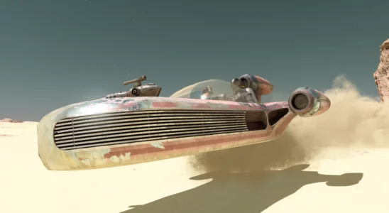 Starfield Mod ajoute le Landspeeder X-34 de Star Wars : A Galactic Crossover