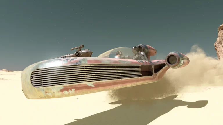 Starfield Mod ajoute le Landspeeder X-34 de Star Wars : A Galactic Crossover
