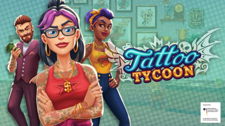 Tattoo Tycoon, un jeu de gestion de salon de tatouage annoncé pour PC    
