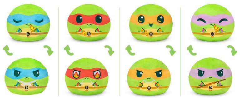 TeeTurtle fabrique des peluches de Tortues Ninja